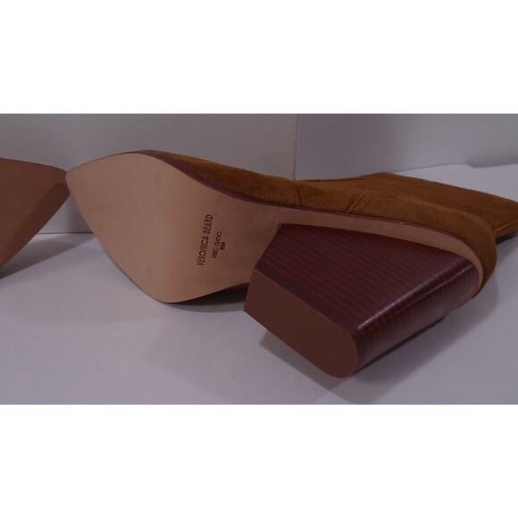 Veronica Beard Brown Ankle Boots - Picture 13 of 15